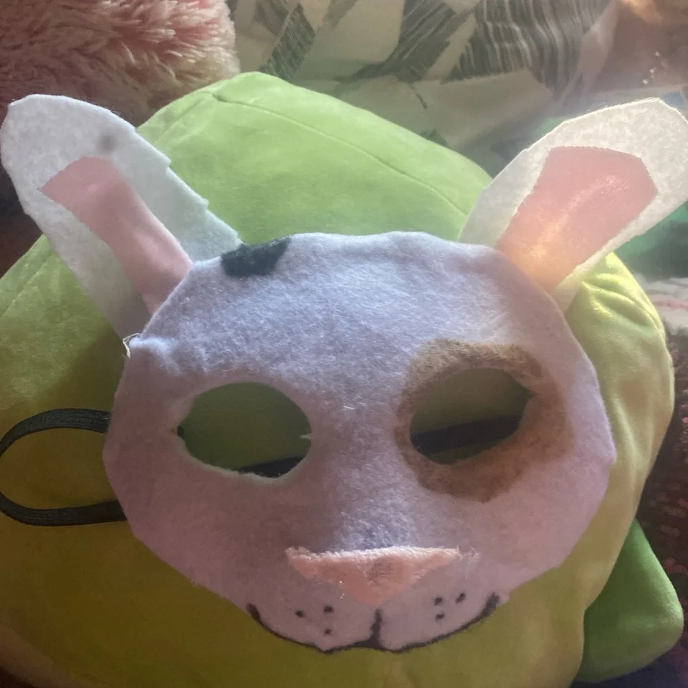 Playful Dog Face Mask